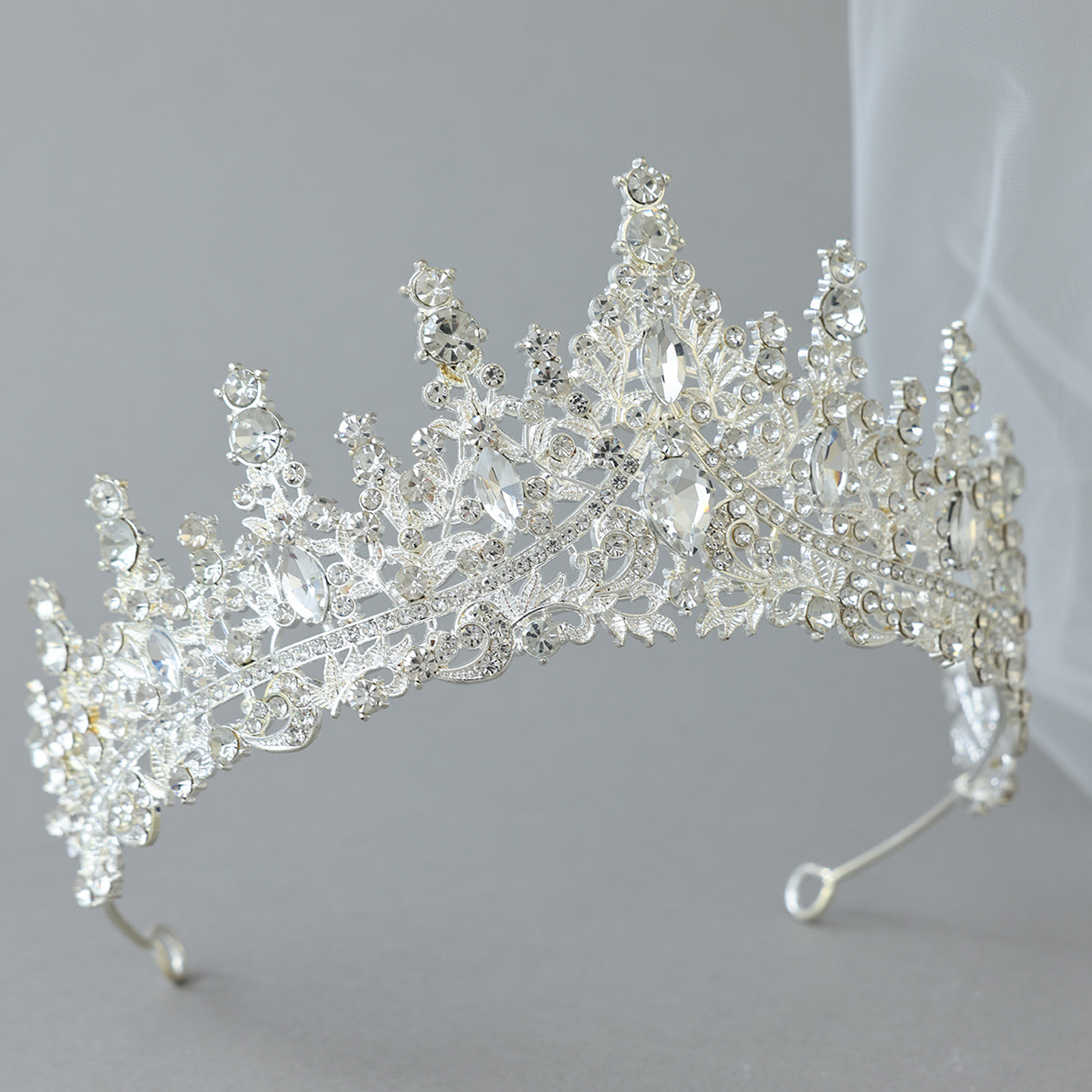 Bridal Headpiece Sparkling Rhi - Women Accessories For Wedding review and price