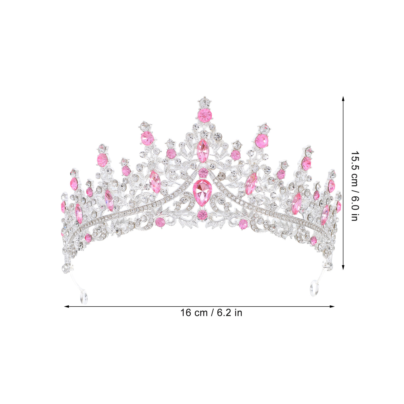 Rhinestone Crown Hairband Eleg - Women Accessories For Wedding review and price
