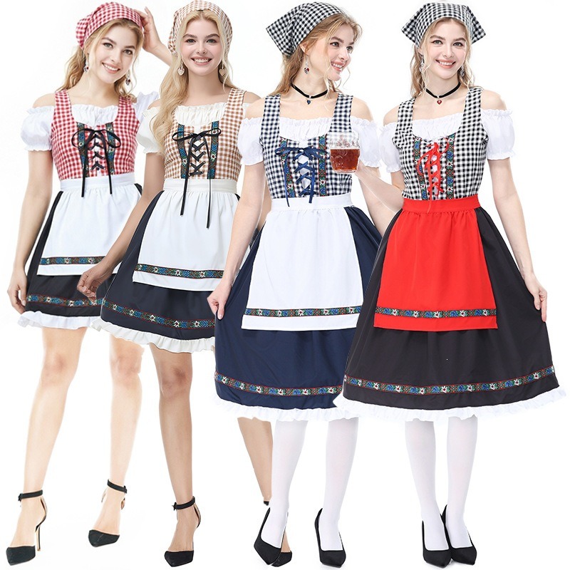 German Bavarian Dirndl Costume - Women'S Vacation Accessories review and price