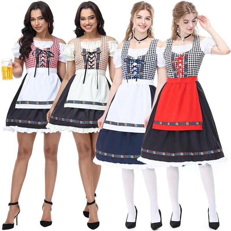 German Bavarian Dirndl Costume - Women'S Vacation Accessories review and price