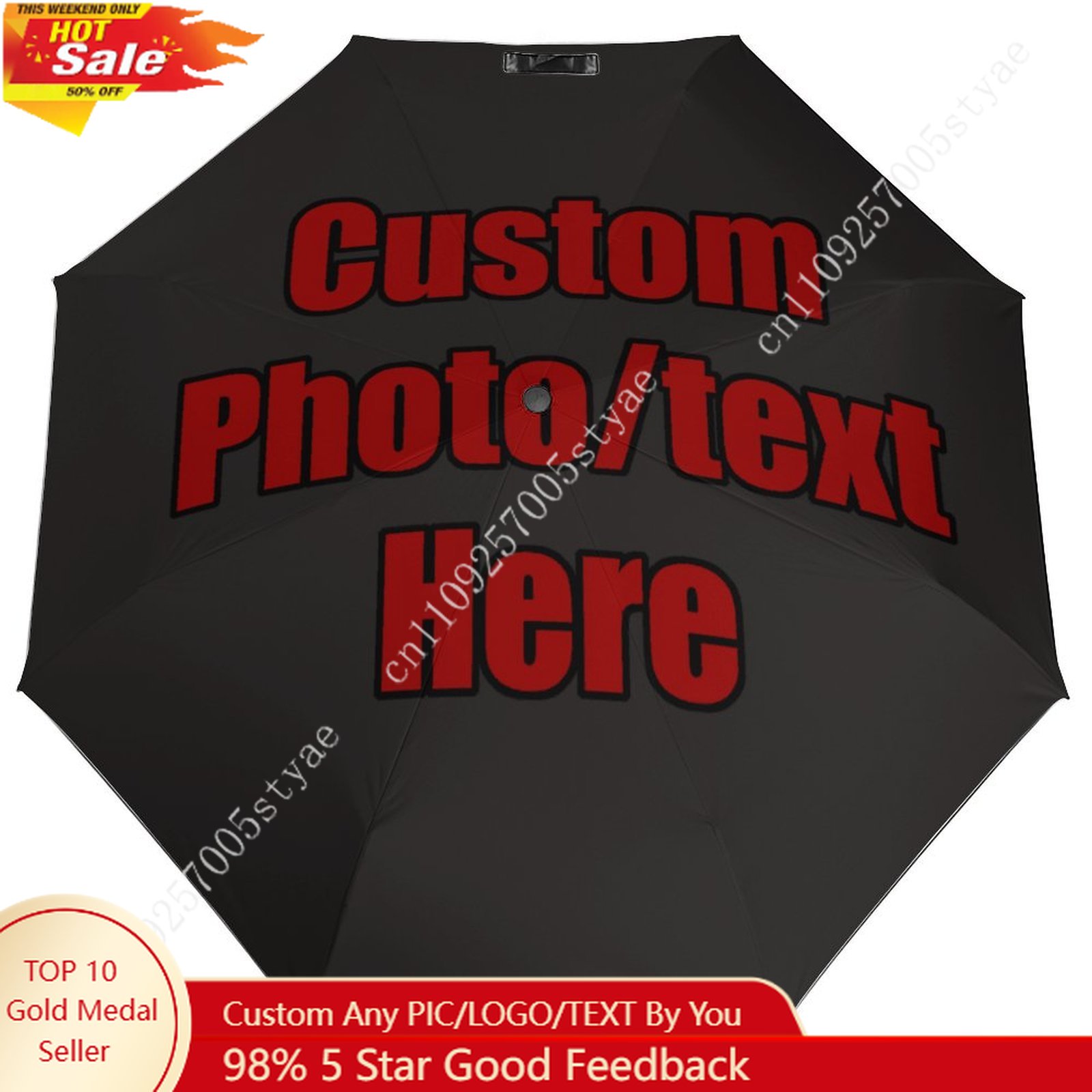 Custom Auto Umbrella Men Women - Women Accessories Logo Design review and price